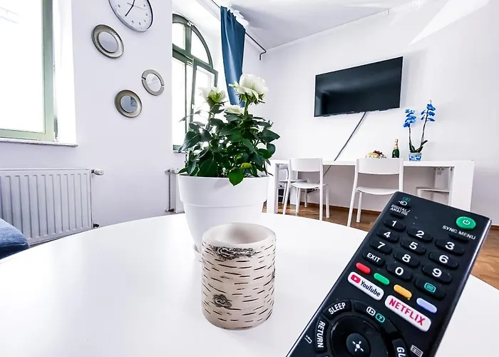 Apartamento Zentraler Altbau Am Clara-zetkin-park, Rb-arena Um Ecke, Netflix Inklusive