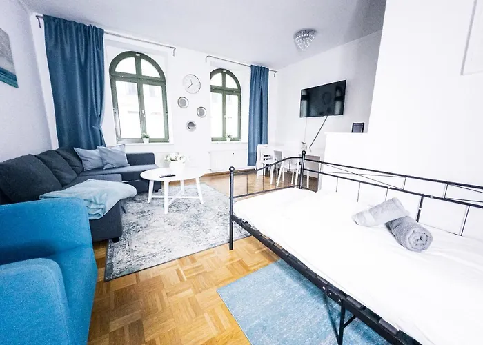 公寓 Zentraler Altbau Am Clara-zetkin-park, Rb-arena Um Ecke, Netflix Inklusive 莱比锡